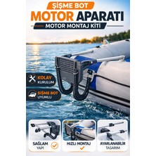 Özgürce Şişme Bot Motor Bağlantı Kiti – Güçlü ve Uyumlu Motor Montaj Seti