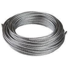 Özgürce Dayanıklı 5mm Galvaniz Çelik Halat 100M, Güçlü ve Uzun Ömürlü Kullanım