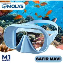 Özgürce Profesyonel Dalış Maskesi Seti, Şnorkel, Kutu ve Anti Fog Film ile Mükemmel Deneyim