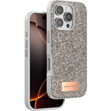 LTG Nova Onegif Iphone 16 Bright Simli Kapak - Gold