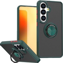 LTG Nova Galaxy S26 Montreal Yüzüklü Kapak - Yeşil