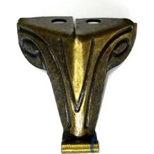 LTG Nova Ahşap, Sunta Sandık Ayağı, Kutu Ayak 2,5 cm - Antik