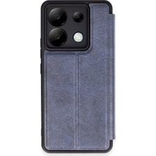 LTG Nova Note 13 5g Kılıf Flip Cover - Lacivert