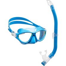 Özgürce Renkli Çocuk Maske ve Top Şnorkel Seti, Eğlenceli Su Aktiviteleri Için