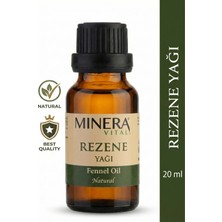 Minera Vital Rezene Yağı 20 ml (Fennel Oil) Damlalıklı Cam Şişe