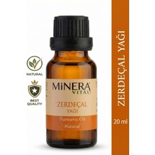 Minera Vital Zerdeçal Yağı 20 ml (Turmeric Oil) Damlalıklı Cam Şişe