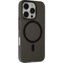LTG Nova Iphone 16 Tuna Pc Slim Magsafe Kapak - Siyah