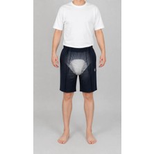 Cure4U ComfortCURE Adaptif Lacivert Yatan Hasta Bakım ve Tedavi Şortu