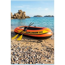 Özgürce Şişme Bot Seti, Deniz ve Göl Kullanımı, 185X94X41 Cm, Pompa ve Kürek Dahil