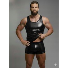 LTG Nova Erkek Lame Tank Top Boxer Takımı