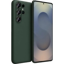 Newface Muratech New  Galaxy S26 Ultra First Silikon - Koyu Yeşil