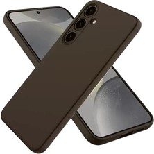 LTG Nova Galaxy A26 Kılıf First Silikon - Kahverengi