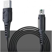 LTG Nova Konfulon DC24 Micro USB Kablo 1.2m 4A - Siyah