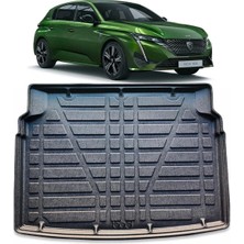 Sare Tuning Peugeot 308 Hb 2022 Uyumlu Sonrası 3D Lüx Bagaj Havuzu