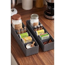 Porsima Org-16 Çekmece Içi 2li Düzenleyici Organizer Set Antrasit