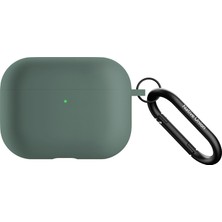 Airpods Pro 3 Uyumlu Kılıf M-Safe Şarj Özellikli Native Union Active Serisi Koyu Yeşil