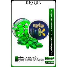 Revola Expert Revola Kapsül 5 Doğal Yağ Karışımı, Saç Dökülmesini Azaltmaya Yardımcı Olur Ve Ekstra Parlaklık Kazandırılmaya Yardımcı Olur Hızlı Saç Uzama