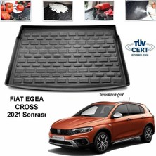 Sare Tuning Fiat Egea Cros 2021 Sonrası 3D Lüx Bagaj Havuzu