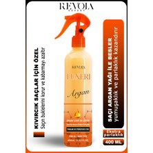 Luxeri Argan Fön Suyu 400 ml Besleyici ve Parlaklık Verici Saç Bakımı