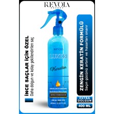 Luxeri Keratin Fön Suyu 400 ml Onarıcı ve Güçlendirici Saç Bakımı