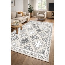 Lioara Home Modern Dijital Baskı Halı |  Yıkanabilir Kaymaz Taban Salon & Yatak Odası Halısı