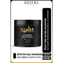 Revola Expert Biotin Saç Maskesi Güçlendirici ve Besleyici Yoğun Saç Bakımı yardımcı olur 500 ml