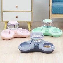 Store Kedi Mama Kabı, Köpek Mama Kabı, Otomatik Yeni Stil Devrilme Önleyici Pet Su Mama Kasesi