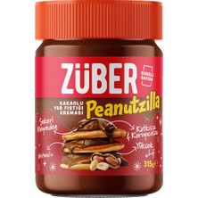 Züber Peanutzilla Kakaolu Yer Fıstığı Kreması 315G (Özel Seri)