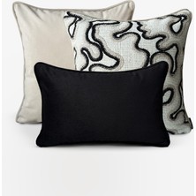 Lidoma Home "sable & Flow"  Dekoratif Kırlent Kılıfı Seti