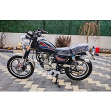 Kuba KB50-9 Chopper Motosiklet Siyah