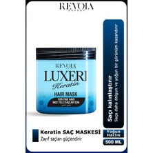 Luxeri Keratin Saç Maskesi Onarıcı ve Güçlendirici Yoğun Saç Bakımı 500 ml