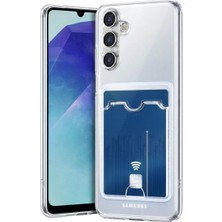 LTG Nova Galaxy A57 5g Kart Şeffaf Silikon - Şeffaf