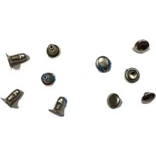 LTG Nova Rivet Perçin - 6mm, Nikel, 1000 Adet