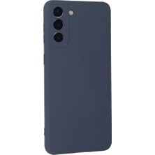 LTG Nova Galaxy S21 Kılıf Nano Içi Kadife Silikon - Gri