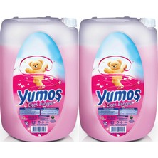 Yumoş Çiçek Bahçesi Yumuşatıcı 10 lt (2'li Set) 100 Yıkama ile Çamaşırlarınızı Yumuşatır