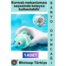 Wintoup #bebekoyuncağı Çocuk El Göz Koordinasyon Motor Becerisi Gelişimi Banyo Havuz Sahil Ilgi Çekici Sevimli Balık Bebek Banyo Oyuncağı