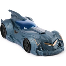 Toyfest Spinmaster Batman Batmobile Araba 40 cm Açılabilir Kokpit Dc Oyuncak Araç 3+ Yaş
