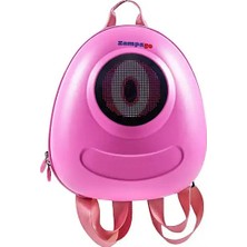 Toyfest Zampago Big Eye LED Işıklı Çocuk Sırt Çantası Pembe