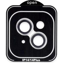 LTG Nova Iphone 14 Pvd Metal Kamera Lens - Gümüş