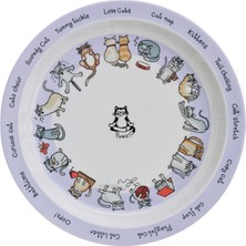 Tyrrell Katz Melamin Mama Tabağı Cats / Kediler