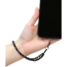 Pozitif Doğal Taş Telefon Bilek Askısı Kan Taşı Doğal Taş 463-1