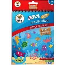 Toyfest Boya Sil Aktivite Silinebilir Boyama Denizaltı
