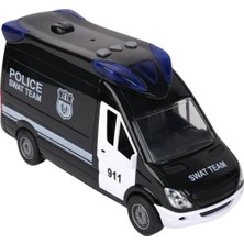 Toyfest Lc Sesli ve Işıklı Polis Minibüsü