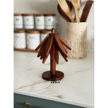 Özgürce Akasya Nihale Seti 3'lü, Dekoratif ve Isıya Dayanıklı Servis Altlığı