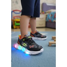 Kids World Spider Desenli Işıklı Çocuk Spor Ayakkabısı