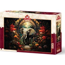 Farbu Oyuncak Puzzle Çiçeklerin Koruyucusu - 1000 Parça 5254