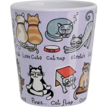 Tyrrell Katz Melamin Alıştırma Bardağı Cats / Kediler Medium
