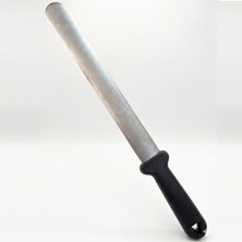 Teknik Durak Paslanmaz Çelik Ergonomik Saplı Bıçak Bileme Çubuğu - Mutfak ve Kasap Tipi Masat