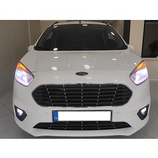 Ford Tourneo Courier Araçlar Için LED Xenon Kısa Far Aydınlatma Ampulu Femex Pro Plus Keninden Mercekli H7
