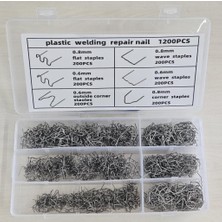 Hatfon Elektronik Plastik Zımba Tamir Teli 1200 Adet 6 Çeşit 200 Parça